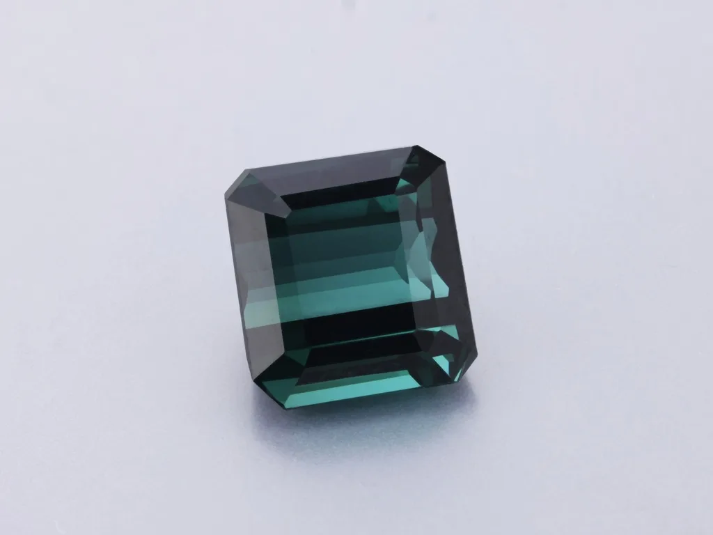 2.53ct Parti Tourmaline, Emerald Cut gemstone