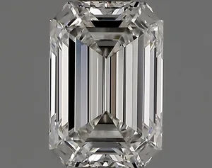 0.53ct EMERALD F VVS1 Natural diamond
