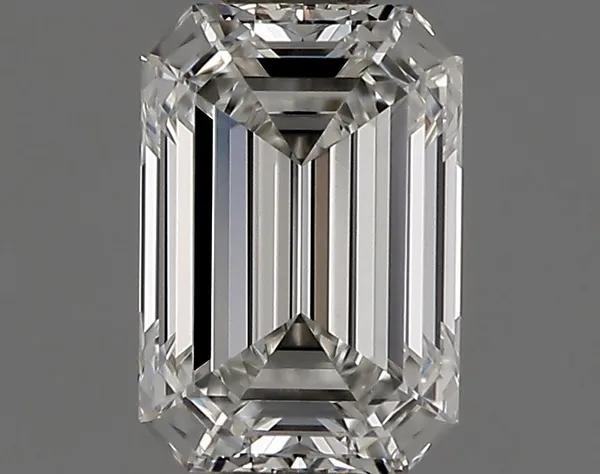 0.53ct EMERALD F VVS1 Natural diamond