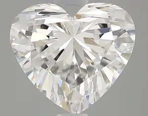 1.1ct HEART E VVS1 Lab diamond