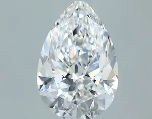 0.5ct PEAR F VS2 Natural diamond