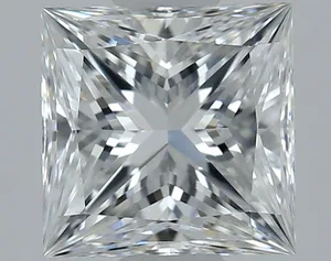 0.78ct PRINCESS F FL Natural diamond