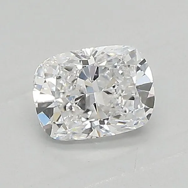 0.65ct CUSHION D VVS2 Lab diamond
