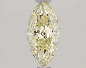 1.02ct MARQUISE Fancy Light Yellow VS1 Coloured Lab diamond