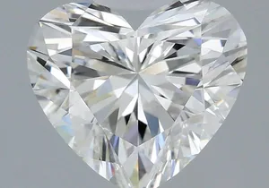 1.06ct HEART F VVS2 Lab diamond