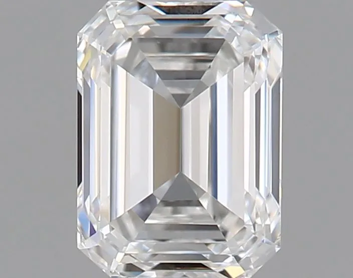 0.51ct EMERALD F VS1 Natural diamond