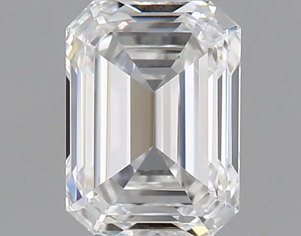 0.51ct EMERALD F VS1 Natural diamond