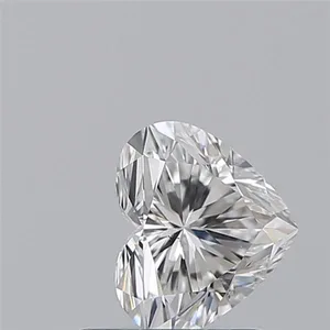 0.8ct HEART E VS2 Natural diamond