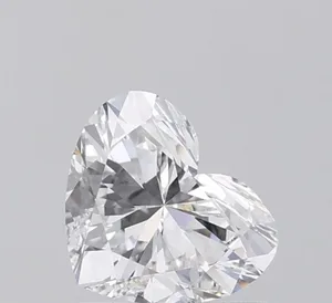 1ct HEART D VVS2 Lab diamond