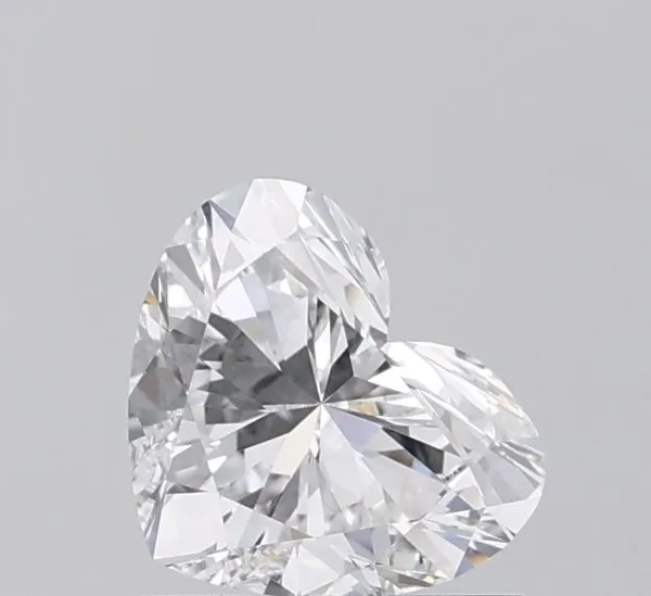 1ct HEART D VVS2 Lab diamond