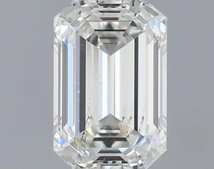 0.41ct EMERALD H SI2 Natural diamond