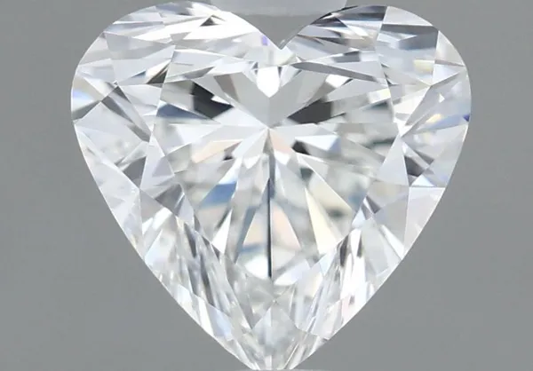 0.91ct HEART F VVS2 Lab diamond