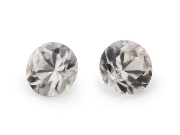 1.56ct Parti Zircon, Round cut gemstone