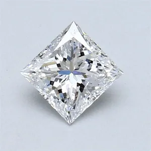 0.6ct PRINCESS D IF Natural diamond
