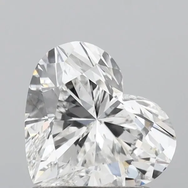 1.08ct HEART F SI1 Lab diamond