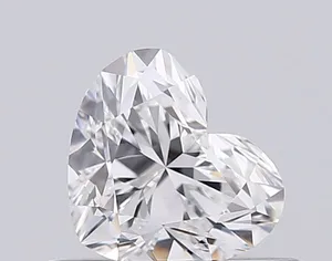 0.5ct HEART G VVS1 Natural diamond