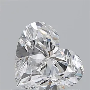 0.9ct HEART E VVS2 Natural diamond