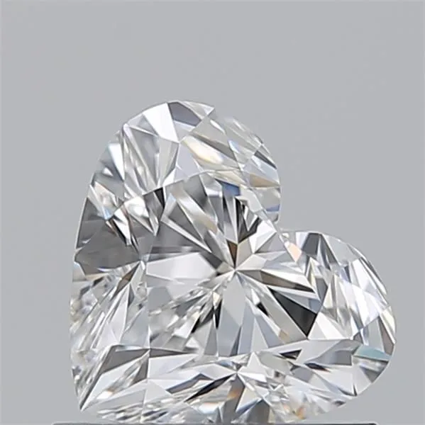 0.9ct HEART E VVS2 Natural diamond