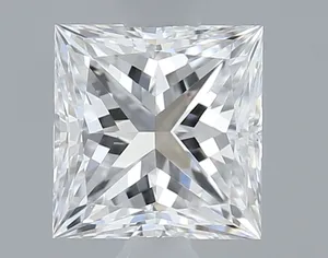 0.4ct PRINCESS D VVS1 Natural diamond