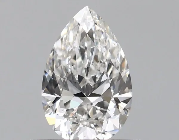 0.52ct PEAR F VS2 Natural diamond