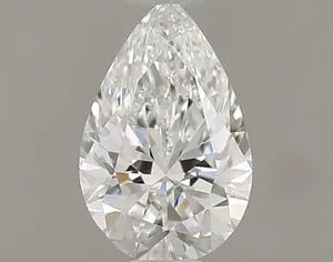 0.42ct PEAR E VVS2 Natural diamond