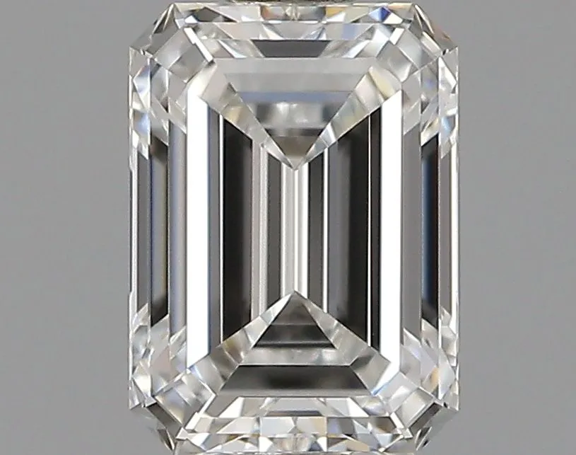 0.51ct EMERALD F VVS2 Natural diamond