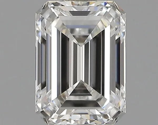 0.51ct EMERALD F VVS2 Natural diamond