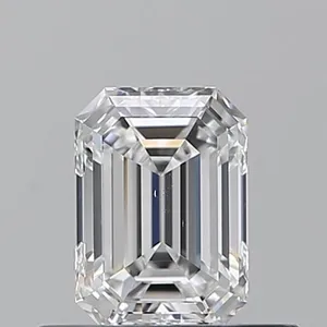 0.5ct EMERALD D VS2 Natural diamond