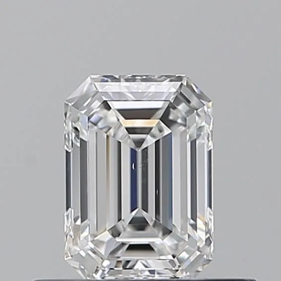 0.5ct EMERALD D VS2 Natural diamond