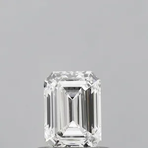 0.59ct EMERALD D VVS2 Lab diamond