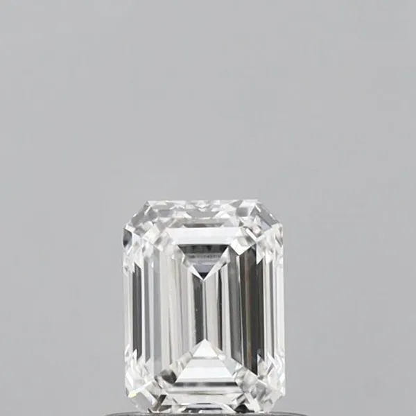 0.59ct EMERALD D VVS2 Lab diamond