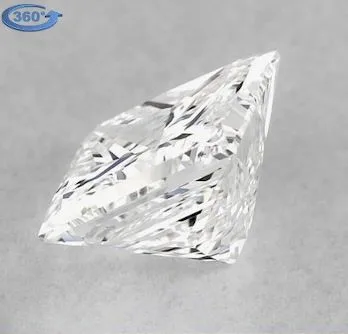 0.9ct PRINCESS F VS2 Natural diamond