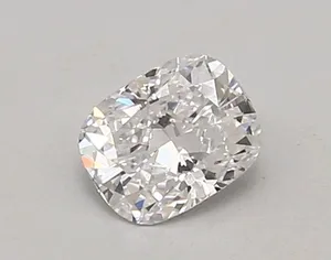 0.64ct CUSHION D VVS2 Lab diamond