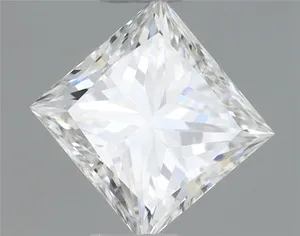 0.46ct PRINCESS F VVS2 Natural diamond