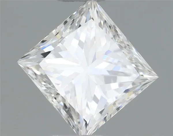 0.46ct PRINCESS F VVS2 Natural diamond