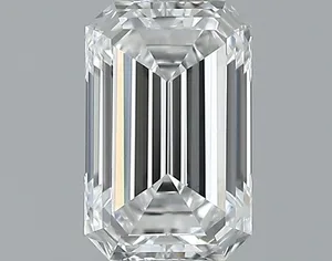 0.5ct EMERALD D VVS2 Natural diamond