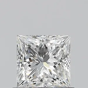 0.7ct PRINCESS F VVS1 Natural diamond