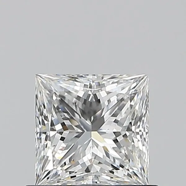 0.7ct PRINCESS F VVS1 Natural diamond