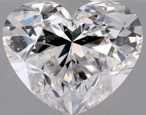 1.03ct HEART D SI2 Natural diamond