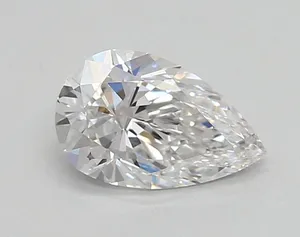 0.78ct PEAR D VVS2 Lab diamond
