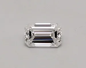 0.31ct EMERALD D VVS2 Lab diamond