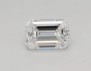 0.46ct EMERALD D VVS2 Lab diamond