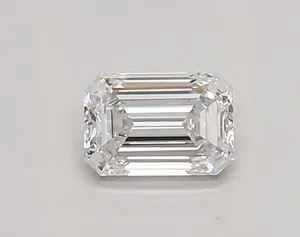 0.42ct EMERALD D VVS1 Lab diamond