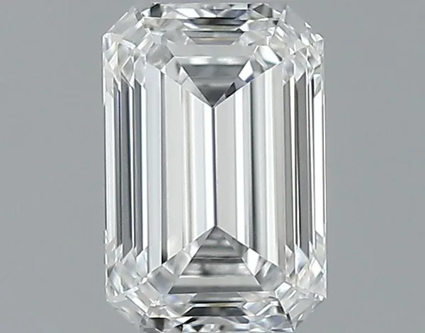 0.4ct EMERALD D VVS2 Natural diamond