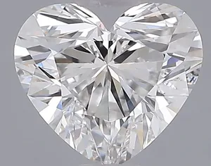 1.04ct HEART E VVS1 Lab diamond