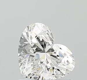 1ct HEART D VS1 Lab diamond