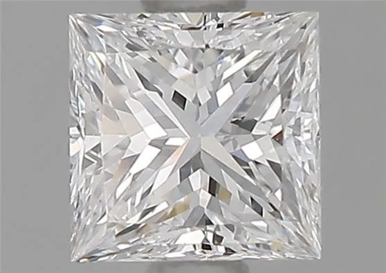 0.70ct PRINCESS E VVS2 Natural diamond