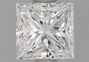 0.7ct PRINCESS E VVS2 Natural diamond