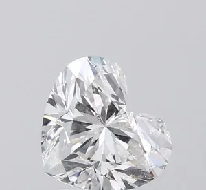 1ct HEART F SI2 Natural diamond