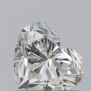 0.9ct HEART H VVS2 Natural diamond